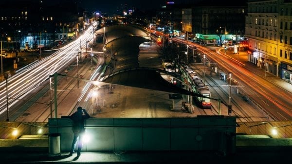 Wander a strange city all night
