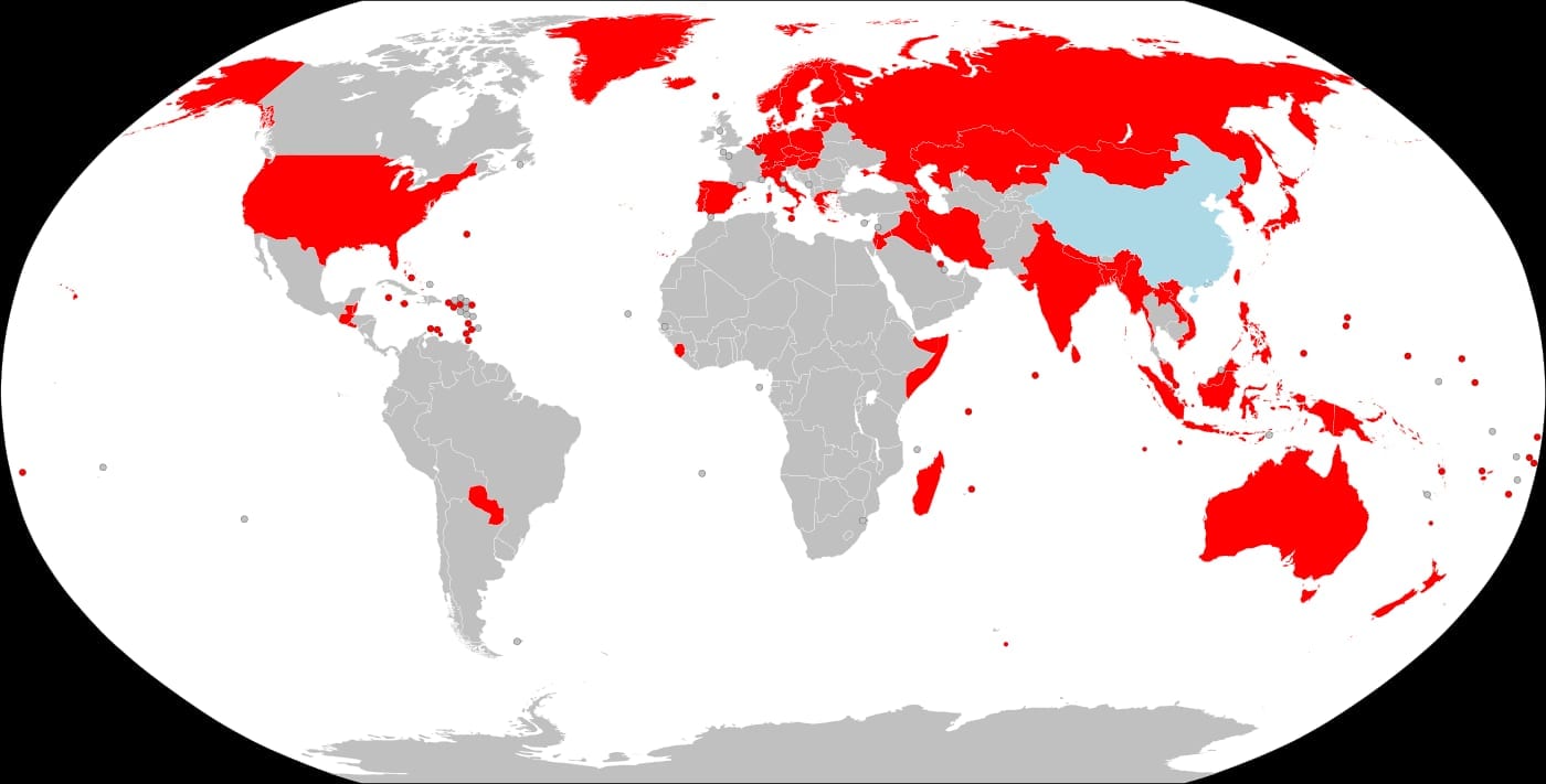 Travel to every continent