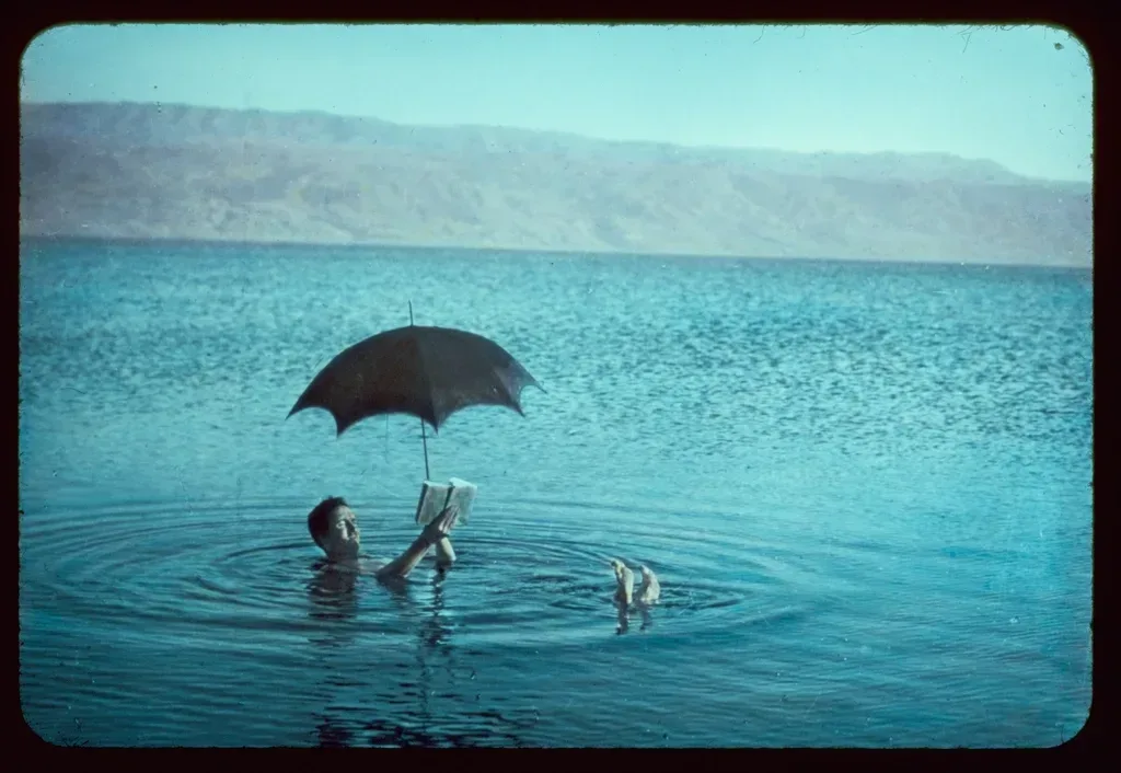 Float in the Dead Sea