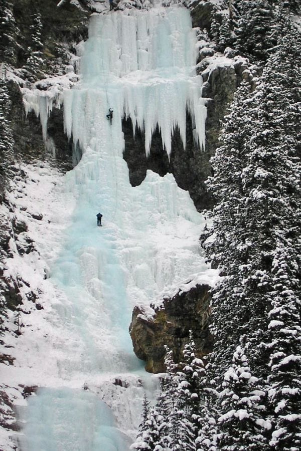 Go ice climbing