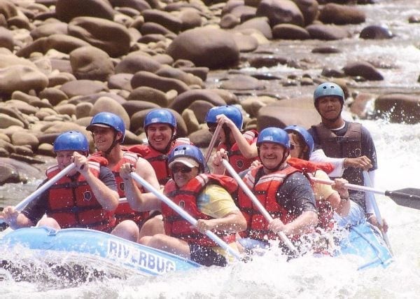 Go white-water rafting